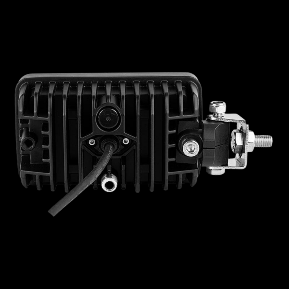 40W Rectangle LED Work Light - Side & Centre Mount - 4409