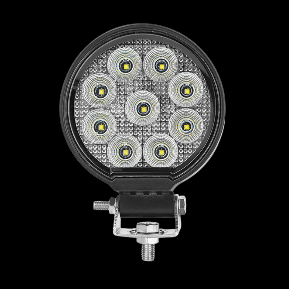 0706-3-27 - 3.5 inch 27W Round LED Work Lights