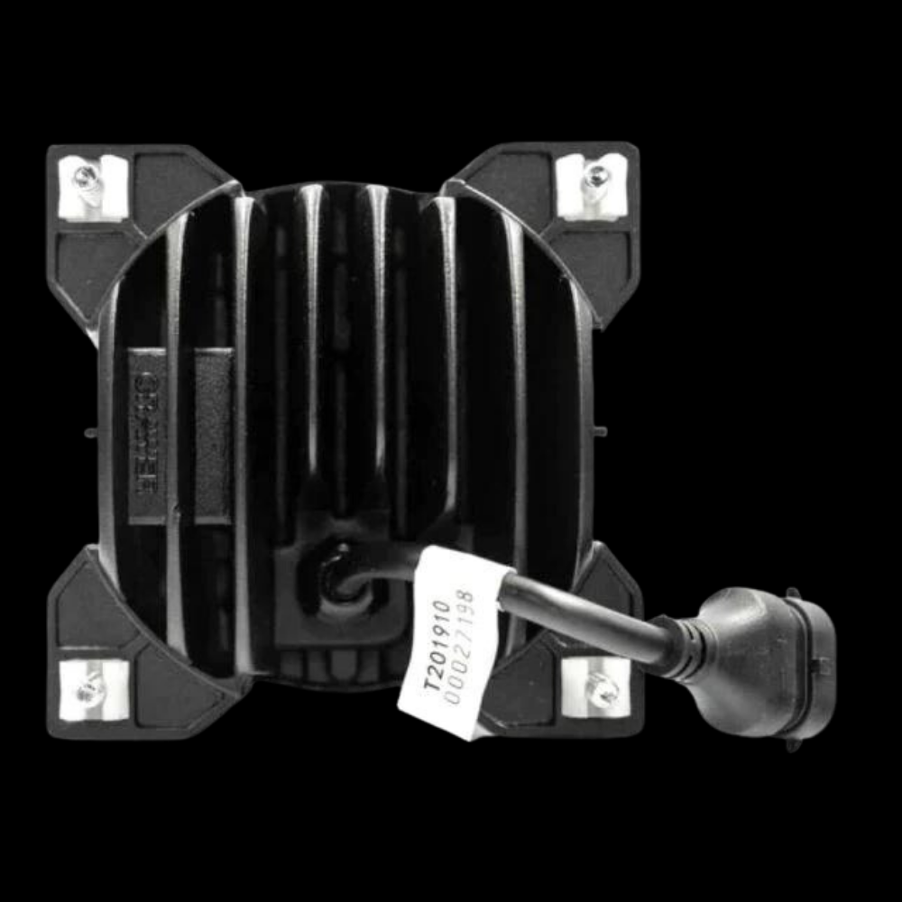 50W Round Flush Fit LED Work Light - Flood Beam - 4501