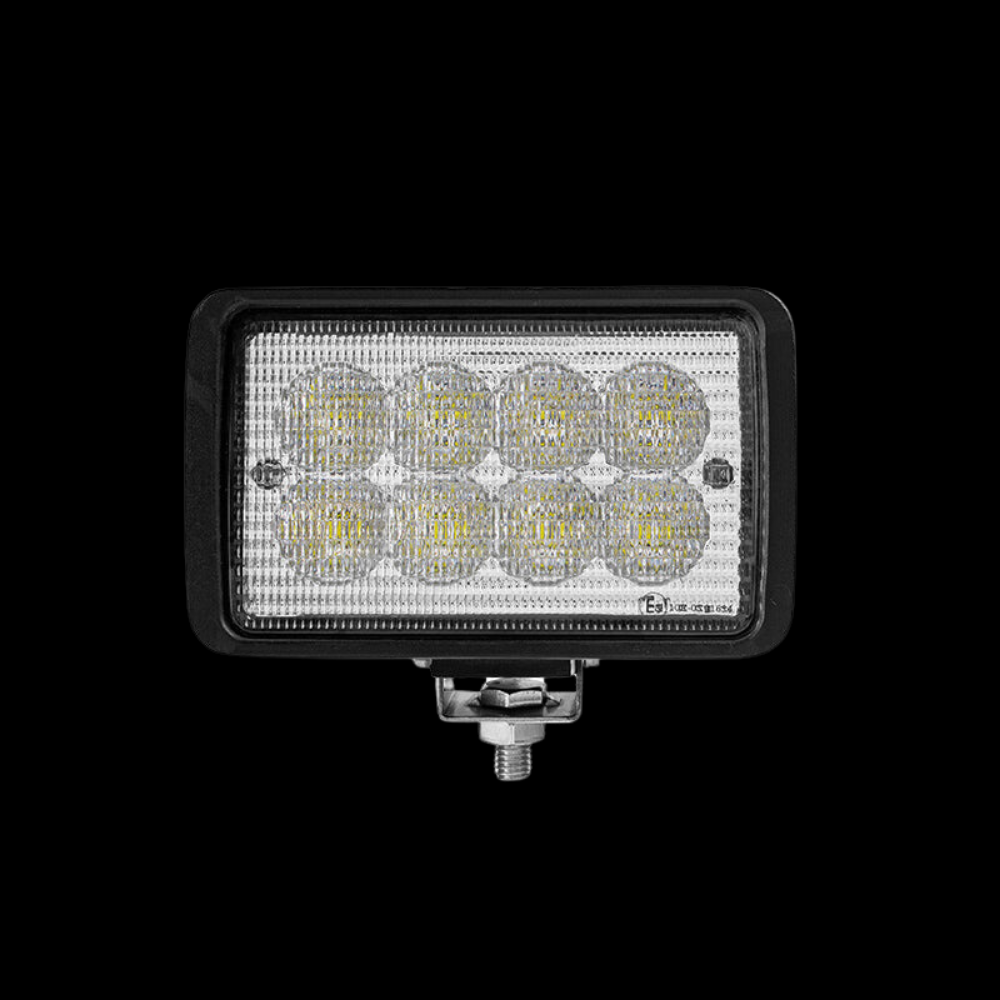 6 inch 40W Centre Mount Rectangle LED Work Light - 4001