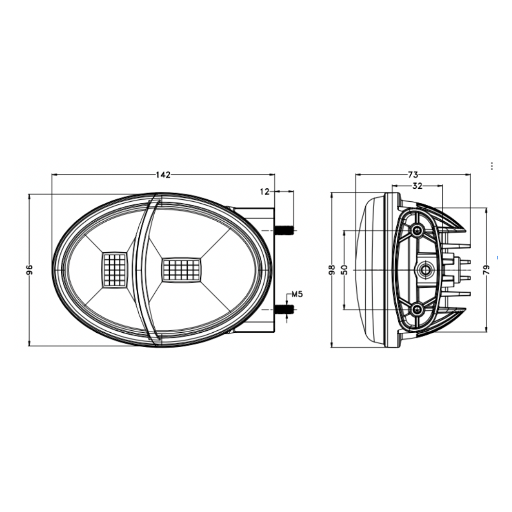 24W LED Park & Indicator Light - 4241