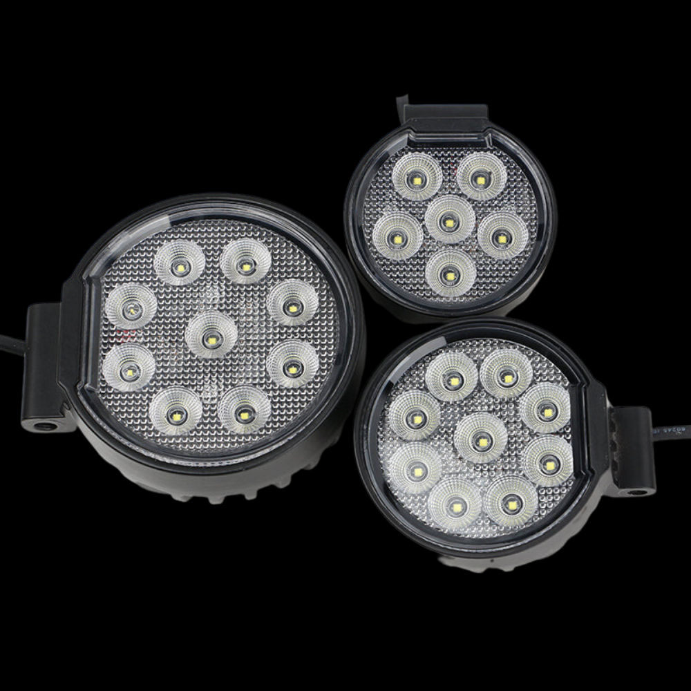 0706-3-27 - 3.5 inch 27W Round LED Work Lights