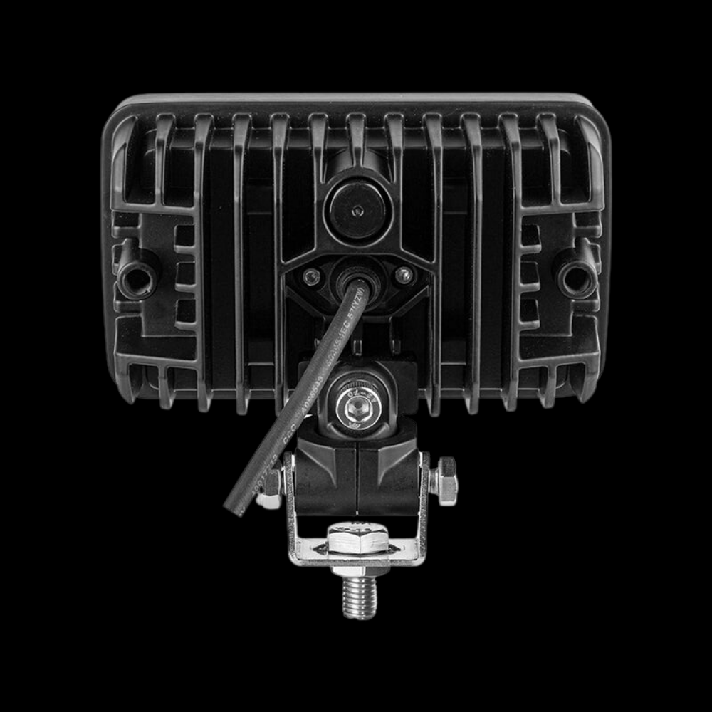 40W Rectangle LED Work Light - Side & Centre Mount - 4409