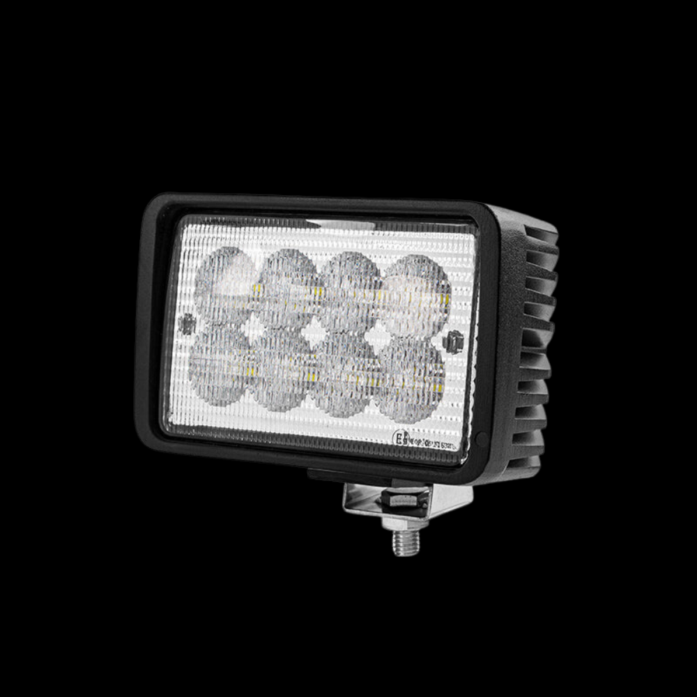 6 inch 40W Centre Mount Rectangle LED Work Light - 4001