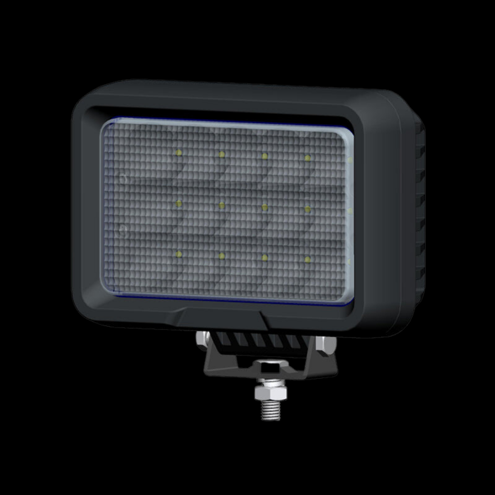 75W Rectangle LED Work Light 7.4 inch - 0601-75