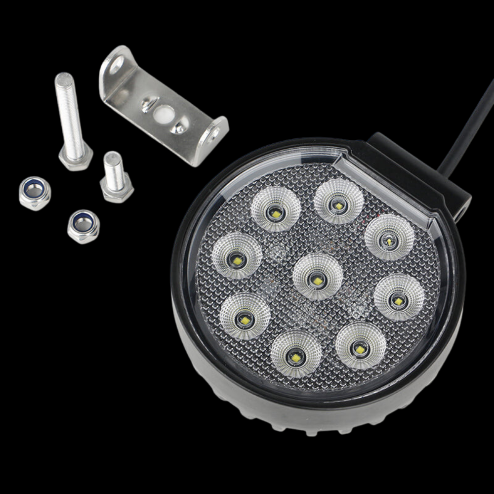 0706-4-27 - 4 inch 27W Round LED Work Light