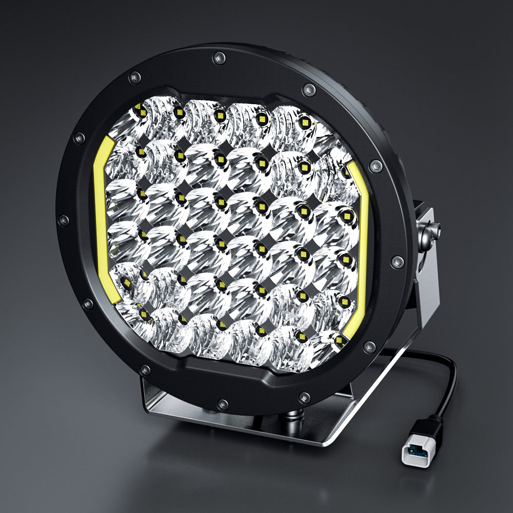 DEFY - Guardian 9 inch 160W LED Driving Lights with DRL - Pair