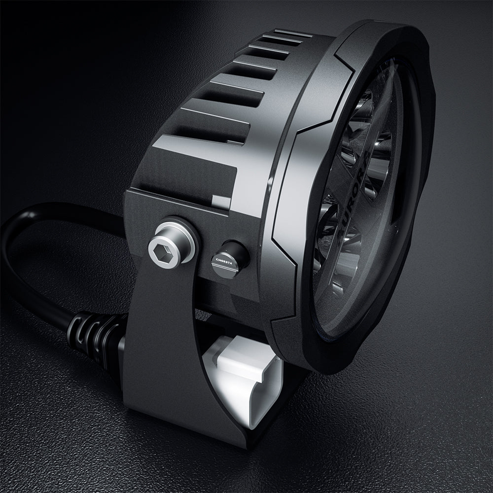 DEFY - 4" Round LED light/Flood - Pair