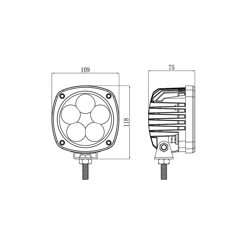 50W LED Work Light - 4050