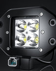 DEFY - 2" LED Flush mount pod light/Flood - Pair