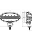 60W John Deere R Series Work Lights - 7602
