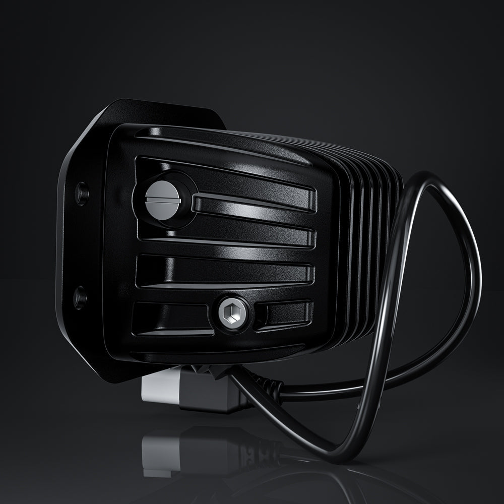 DEFY - 2" LED Flush mount pod light/Diffuse - Pair