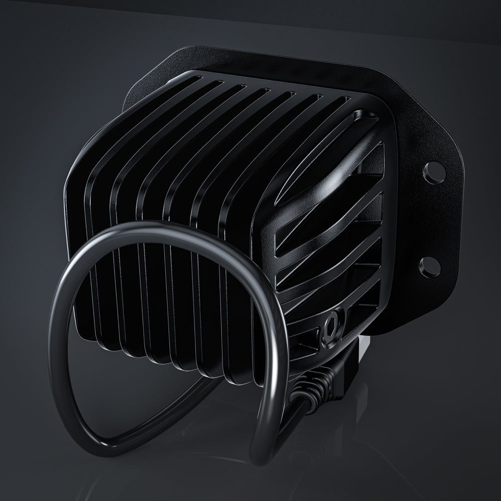 DEFY - 2" LED Flush mount pod light/Diffuse - Pair