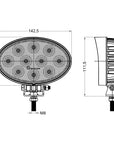 0906 - LED Flood Light 24x1W / 40x1W Osram LED - LEDTRAC New Zealand