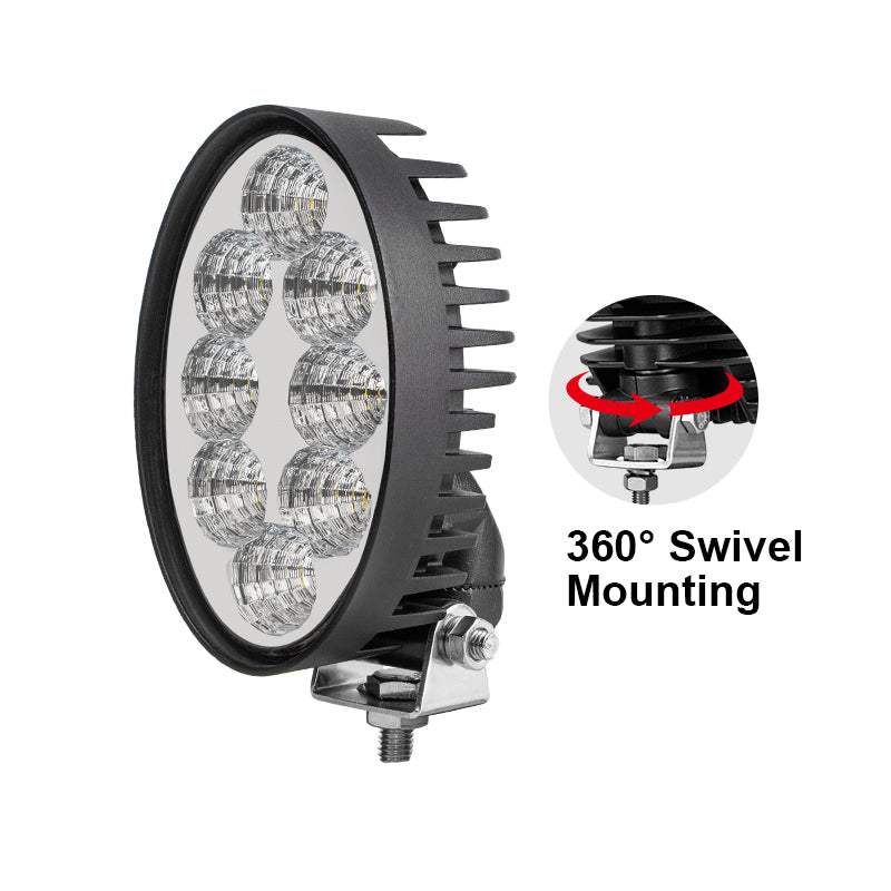 4044 - Case IH, Universally Suited Swivel Mounted Light - LEDTRAC NZ
