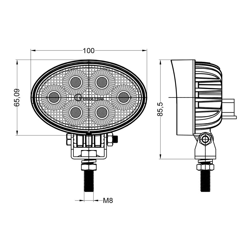 0906 - LED Flood Light 24x1W / 40x1W Osram LED - LEDTRAC New Zealand