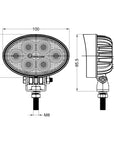 0906 - LED Flood Light 24x1W / 40x1W Osram LED - LEDTRAC New Zealand