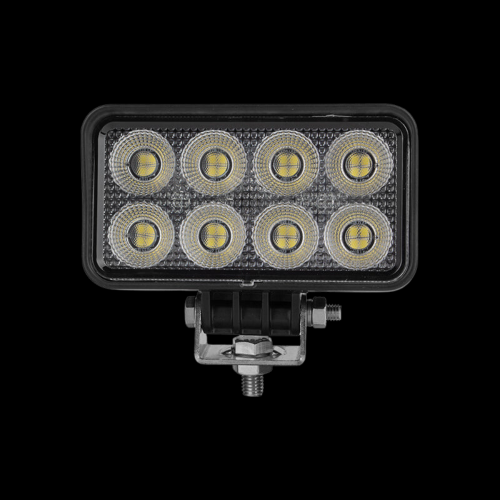 6 Led Rectangular Work Light 0606 - Rectangle LED Work Light 32x1W / 60x1W - LEDTRAC New Zealand – DEFY