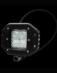 DEFY - 2" LED Flush mount pod light/Diffuse - Pair
